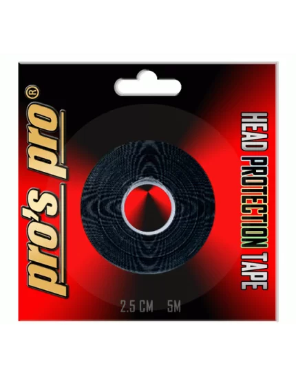Pro's Pro Head Protection Tape Black 2.5 cm