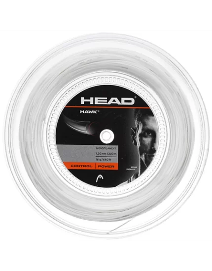 Head Hawk White 200m - tennis string