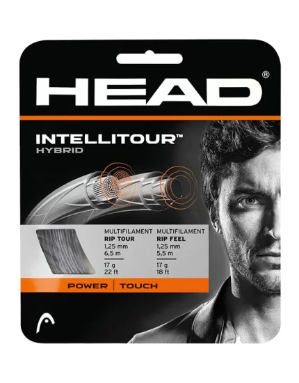 Head Intellitour Hybrid Grey - tennis string