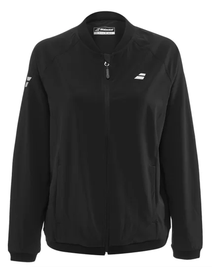 Babolat Play Jacket Women Black - tennis jacket