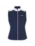 Tecnifibre Lady Sleeveless Bomber Navy - lady tennis jacket
