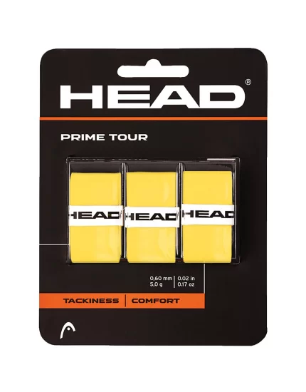 Head Prime Tour Yellow (3 pcs.) - overgrip