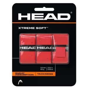 Head Xtreme Soft Red (3 pcs.) - overgrip