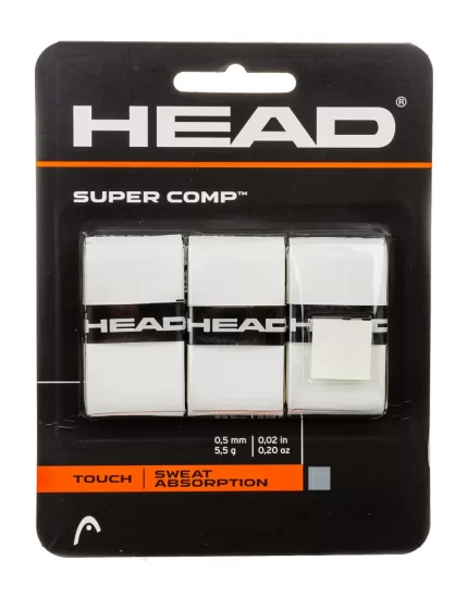 Head Super Comp White (3 pcs.) - overgrip