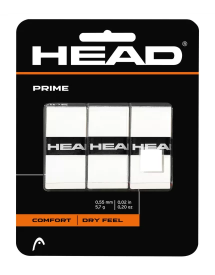 Head Prime White (3 pcs.) - overgrip