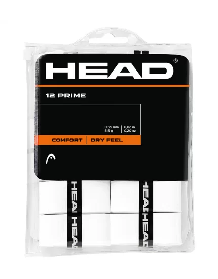 Head Prime White (12 pcs.) - overgrip