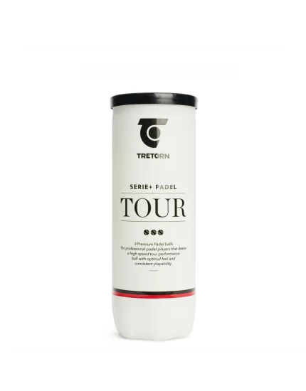 Tretorn Serie+ Padel Court (3 pcs.) - padel balls