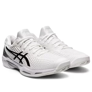 Asics Gel-Solution Speed FF 2 Clay White Black - tennis schoes