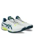 Asics Solution Speed FF 2 Clay White Restful Teal - tennis schoes