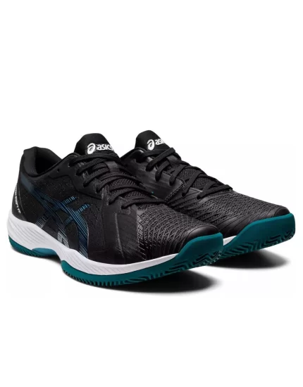 Asics Solution Swift FF Clay Black MistyPine - men'smtennis shoes
