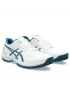 Asics Gel-Game 9 Clay/OC White Restful Teal - men's tennis shoes