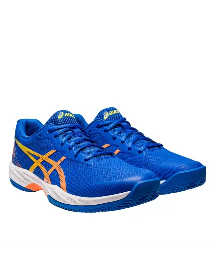 Asics Gel-Game 9 Clay/OC Tuna Blue Sun Peach - men's tennis shoes