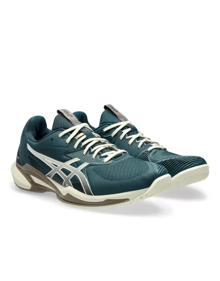 Asics Solution Speed FF 3 Saxon Green - men's tennis shoes