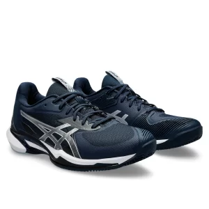 Asics Solution Speed FF 3 Clay French Blue Pure Silver - men's tennis shoes