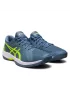 Asics Solution Swift FF Clay Steel Blue Hazard Green - men'smtennis shoes