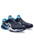 Asics Court FF 3 Novak Blue Expanse White - men's tennis shoes