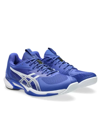 Asics Solution Speed FF 3 Dark Cobalt White - men's tennis shoes