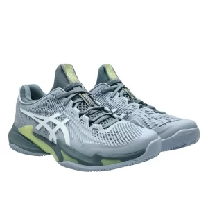 Asics Court FF 3 Clay Grey Blue White - tennis shoes