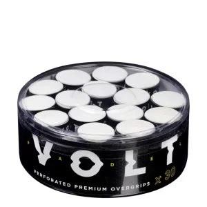 Volt Perforated Overgrips White (30 pcs.)