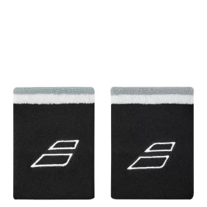 Babolat Terry Jumbo Wristband Black White (2 pcs.)