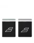 Babolat Terry Jumbo Wristband Black White (2 pcs.)