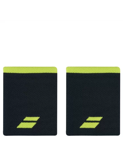 Babolat Logo Jumbo Wristband Grey Aero 2 Pack
