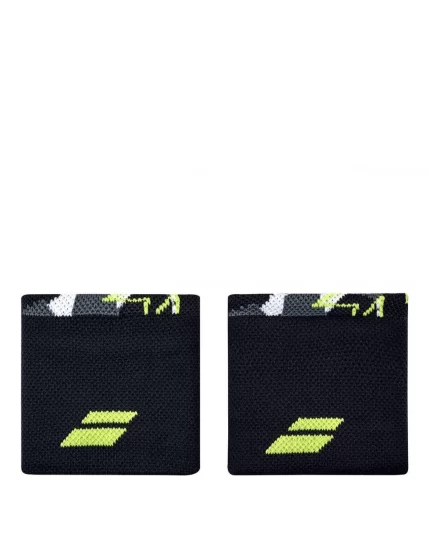 Babolat Logo Wristband Grey Aero Pack 2