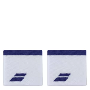 Babolat Logo Wristband White Sodalite Blue (2 pcs.)