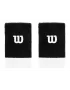Wilson Extra Wide Wristband Black White (2 pcs) 