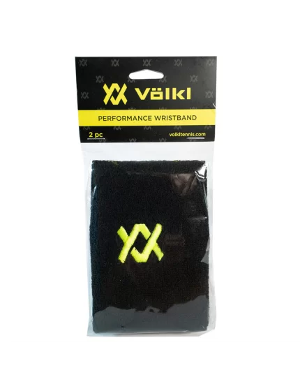 Volkl Performance Wristband Black Neon Yellow (2 pcs.)