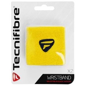 Tecnifibre Wristband Yellow (2 pcs.)