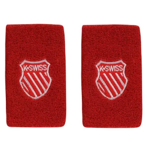 K-Swiss Wristbands Fiery Red White (2 pcs.)