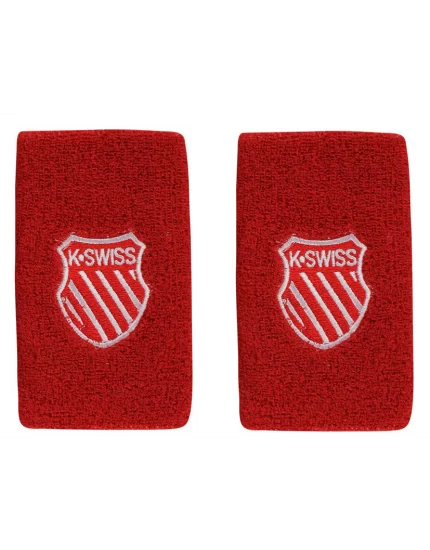 K-Swiss Wristbands Fiery Red White (2 pcs.)