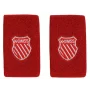K-Swiss Wristbands Fiery Red White (2 pcs.)