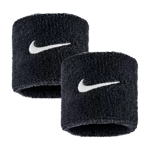 Nike Swoosh Classic Wristbands Black White (2 pcs.)