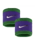 Nike Swoosh Wristbands (2 pcs.) Clover Fierce Purple White