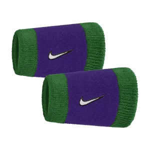 Nike Swoosh Wristbands (2 pcs.) Clover Fierce Purple White