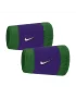 Nike Swoosh Wristbands (2 pcs.) Clover Fierce Purple White
