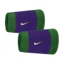 Nike Swoosh Wristbands (2 pcs.) Clover Fierce Purple White