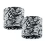 Nike Swoosh Classic Printed Wristbands Dri Fit black White (2 pcs.)