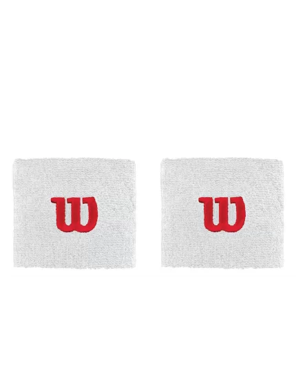Wilson Wristband White 2 Pack