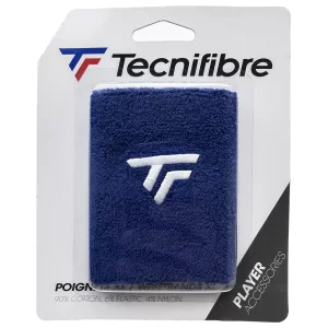 Tecnifibre Wristband XL Royal Blue (New Logo)