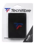 Tecnifibre Wristband XL Black (New Logo) - frotka na nadgarstek