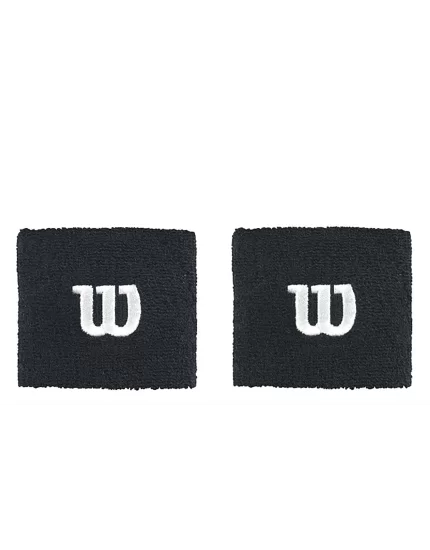 Wilson Wristband Black 2 Pack