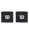 Wilson Wristband Black 2 Pack