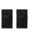 Wilson Extra Wide Wristband Black 2 Pack