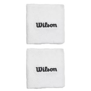 Wilson Wristband Bright White (2 pcs.)