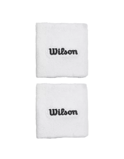 Wilson Wristband Bright White (2 pcs.)