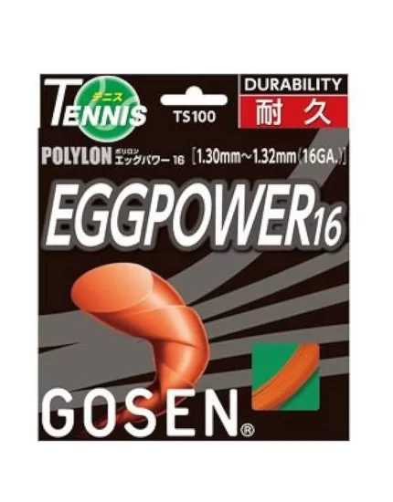 Gosen Eggpower Orange - tennis string