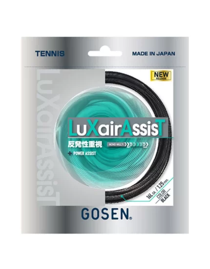 Gosen Luxair Assist Black - tennis string